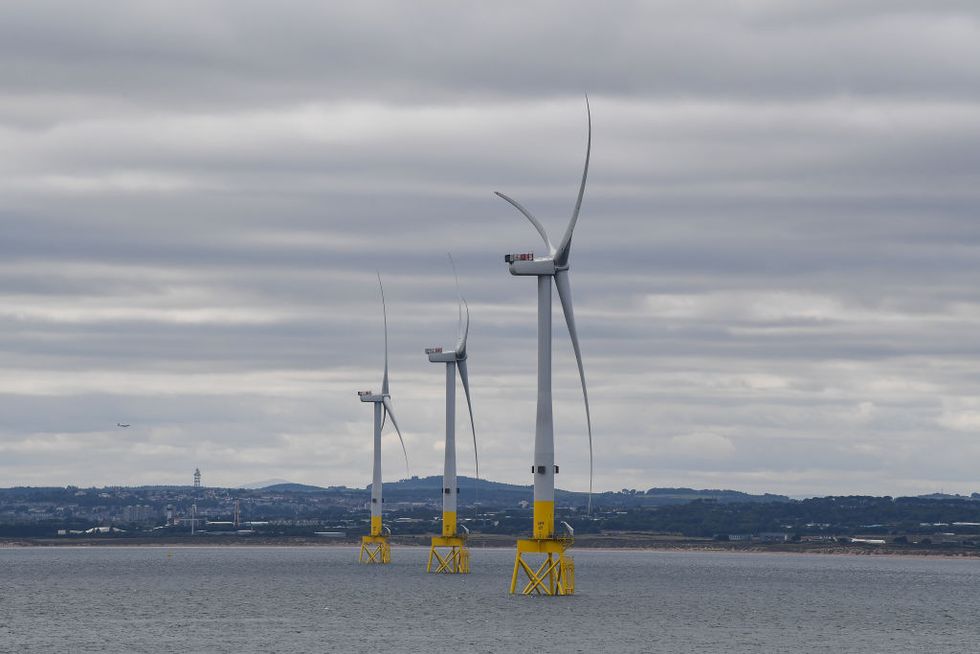 Floating Windfarm Inaugurated Off The Coast Of Aberdeen