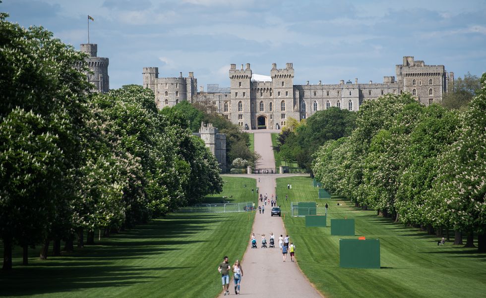 Preparations for Royal Wedding of Harry and Meghan