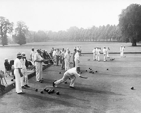 Bowling - South Africa v Royal House Household Bowling Club - Frogmore, Windsor