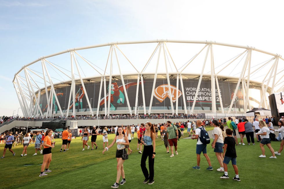 perspectiva del estadio nacional de budapest