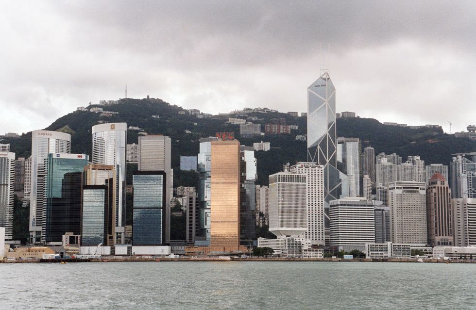 Hong Kong Street scenes 1992