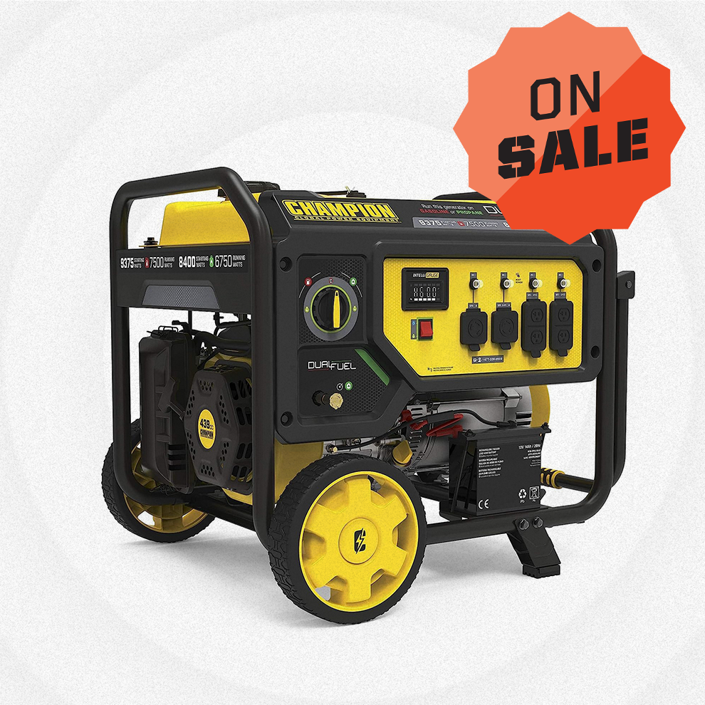 Here’s Where To Find Major Deals on Generators This Labor Day
