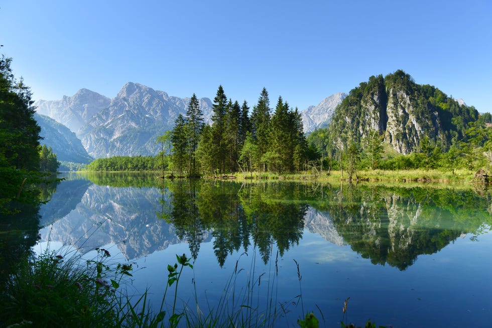 Wandelaars kunnen in het Almtal genieten van dramatische landschappen