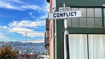 you are here, jd beltran, conflict