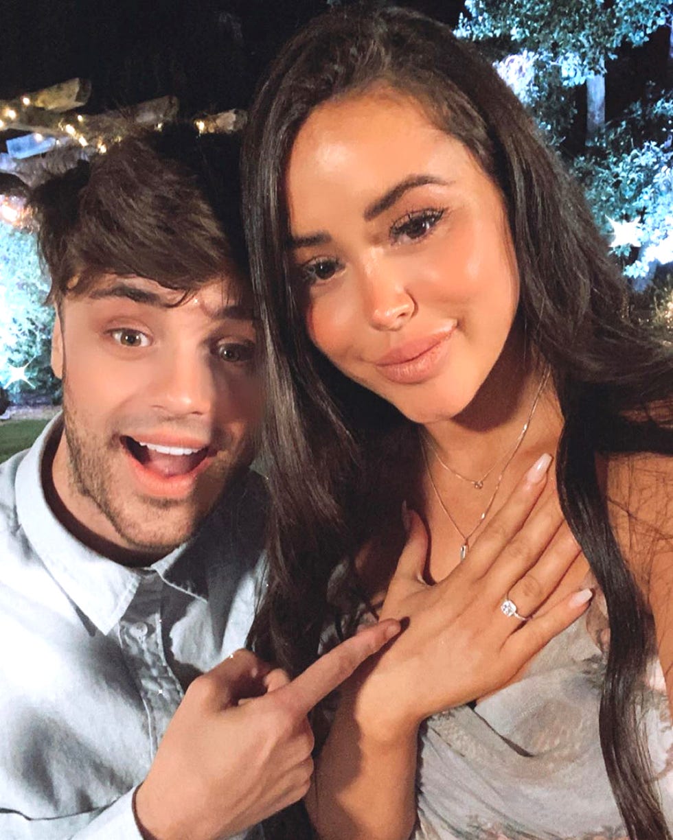 Marnie Simpson and Casey Johnson are engaged