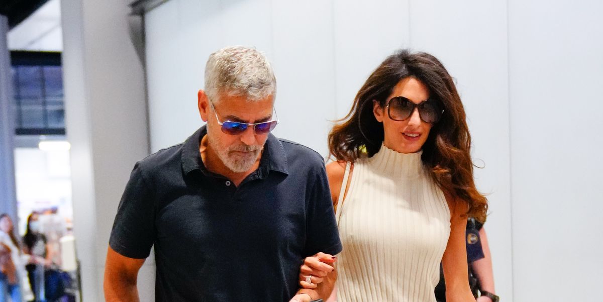Amal Clooney Wearing Stella McCartney Sweater Set
