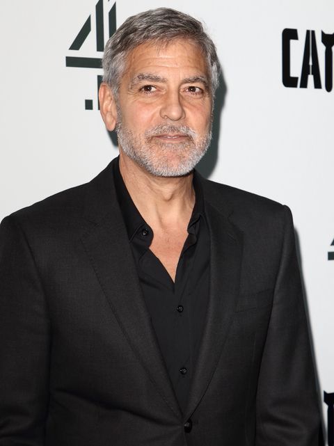 George Clooney attends the Catch 22 - TV Series premiere at...