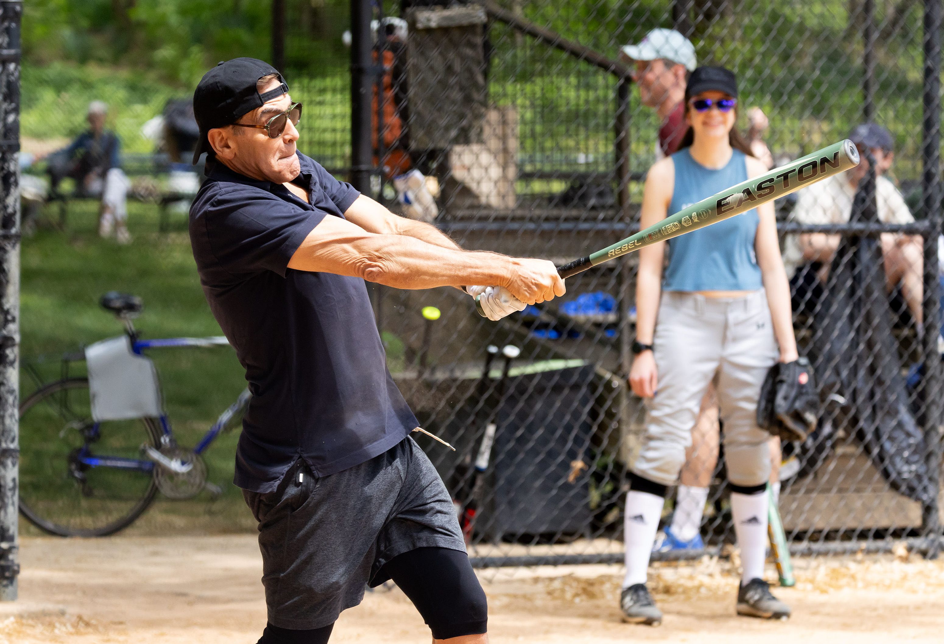 George Clooney Celebrated His Tony Nomination With Some Softball