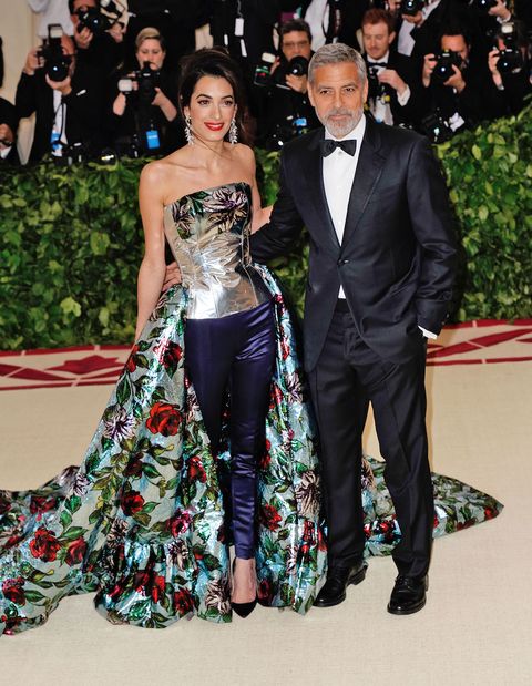 George and Amal Clooney Met Gala