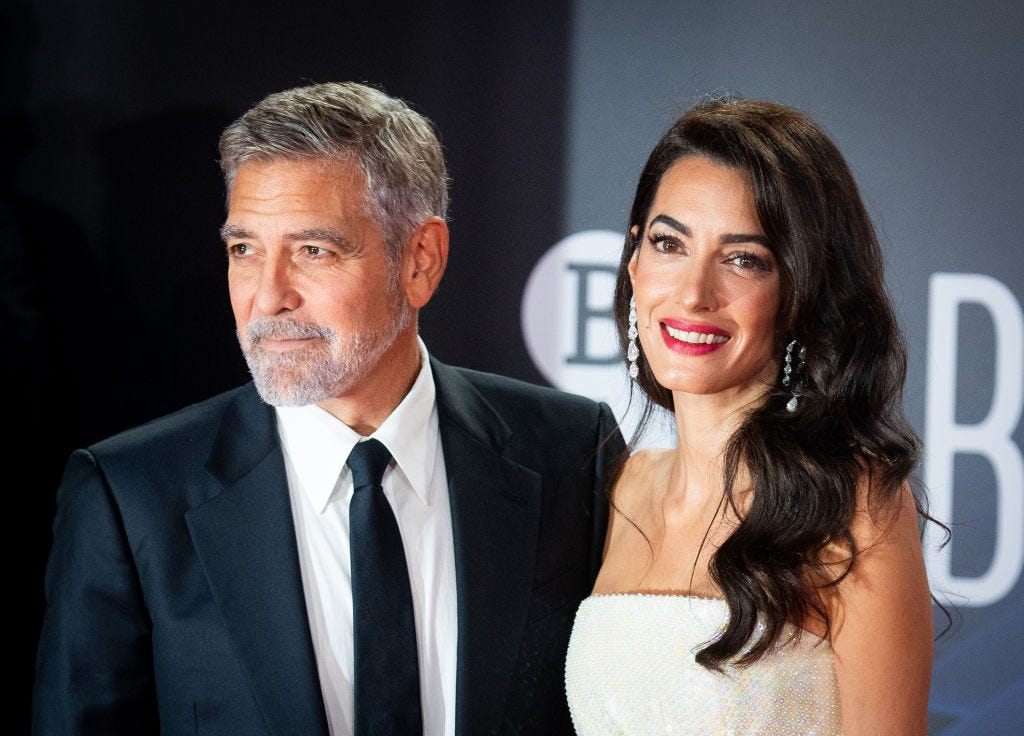 George Clooney wife Amal worn £34,000 of clothes while championing