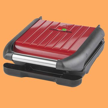 George Foreman 25030 Red Steel Grill - Small