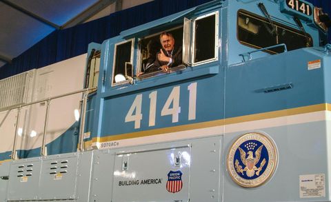 George H.W. Bush train