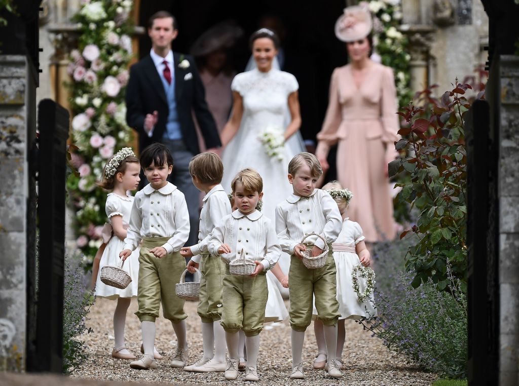 Kate Middleton Was An Adorable Mom At Pippa Middleton'S Wedding