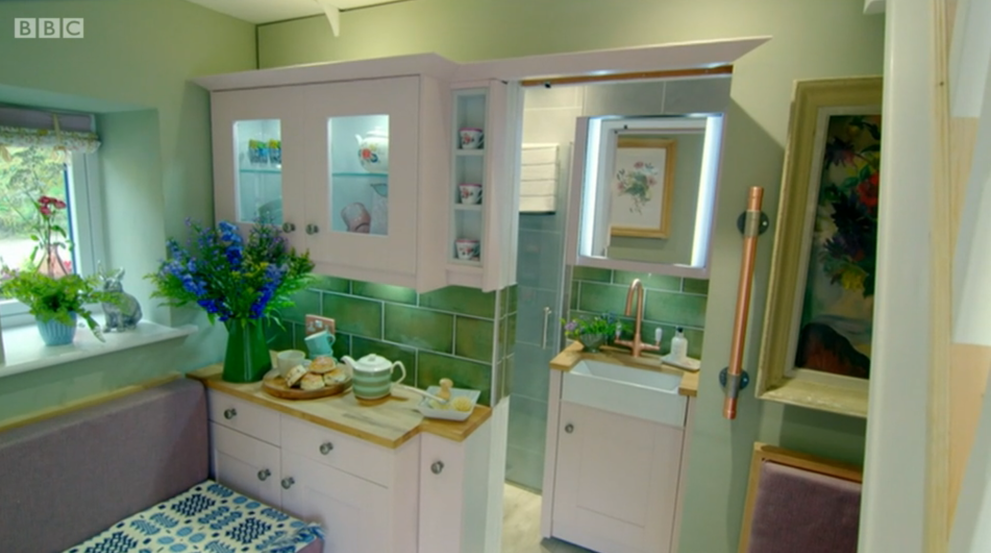 George Clarkes Amazing Spaces Genius Disappearing Bathroom Video photo