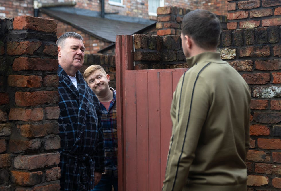 george shuttleworth, mick michaelis, chesney battersbybrown, coronation street