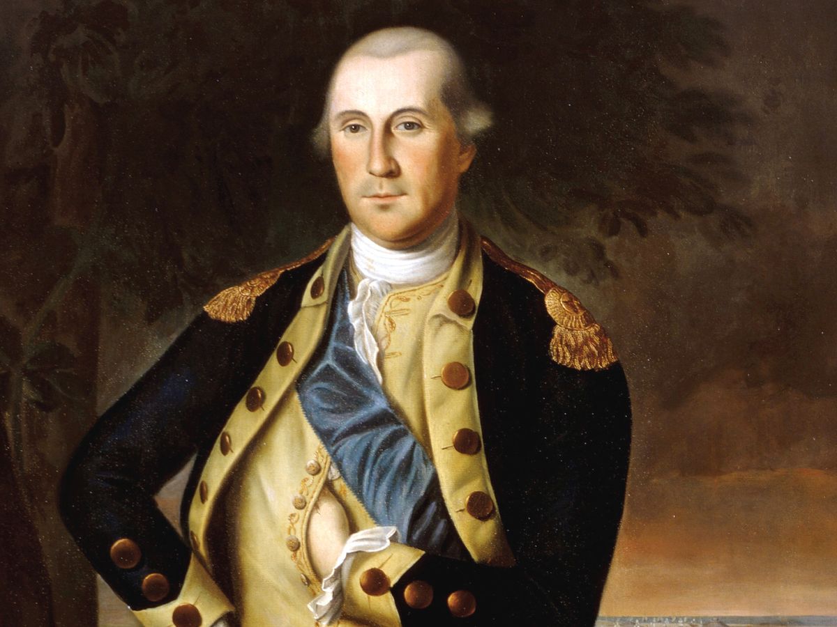 George Washington stepped down at the height of his power