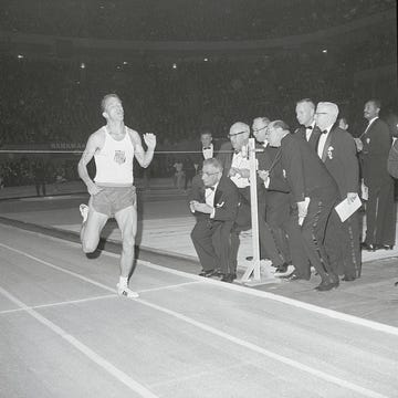 George Young Crossing Finish Line george young crossing finish line