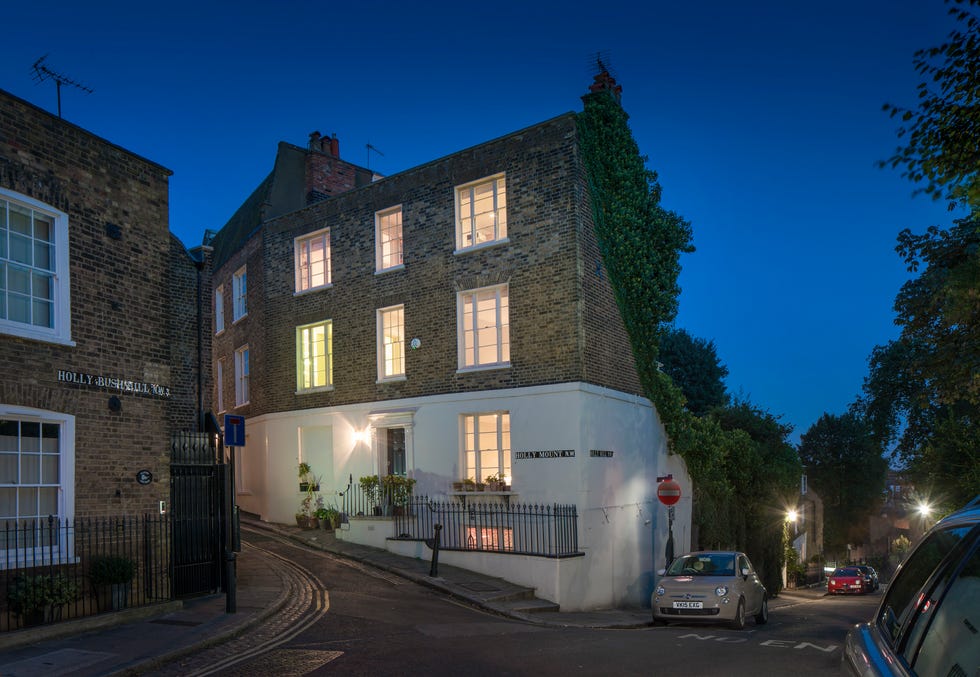 Georgian house on corner plot of Holly Mount for sale