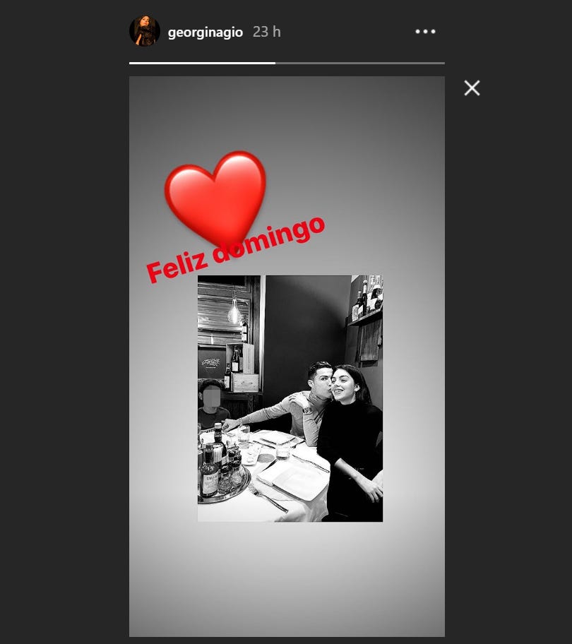 Cristiano y Georgina