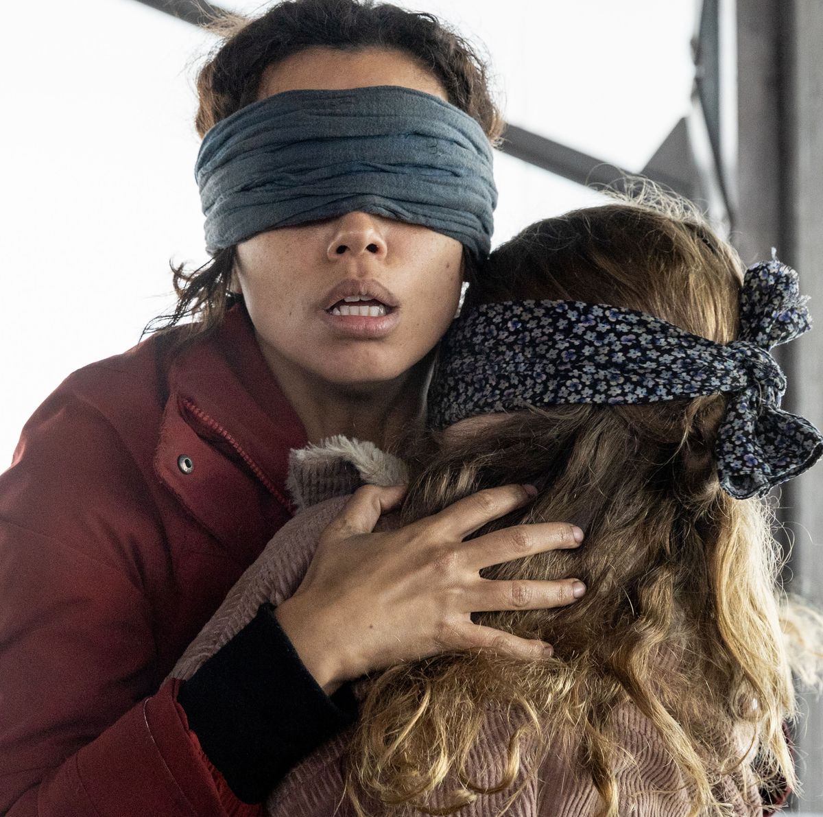 Bird Box Barcelona stars explain unexpected benefits of blindfold