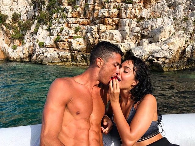 Georgina Rodríguez y cristiano ronaldo instagram