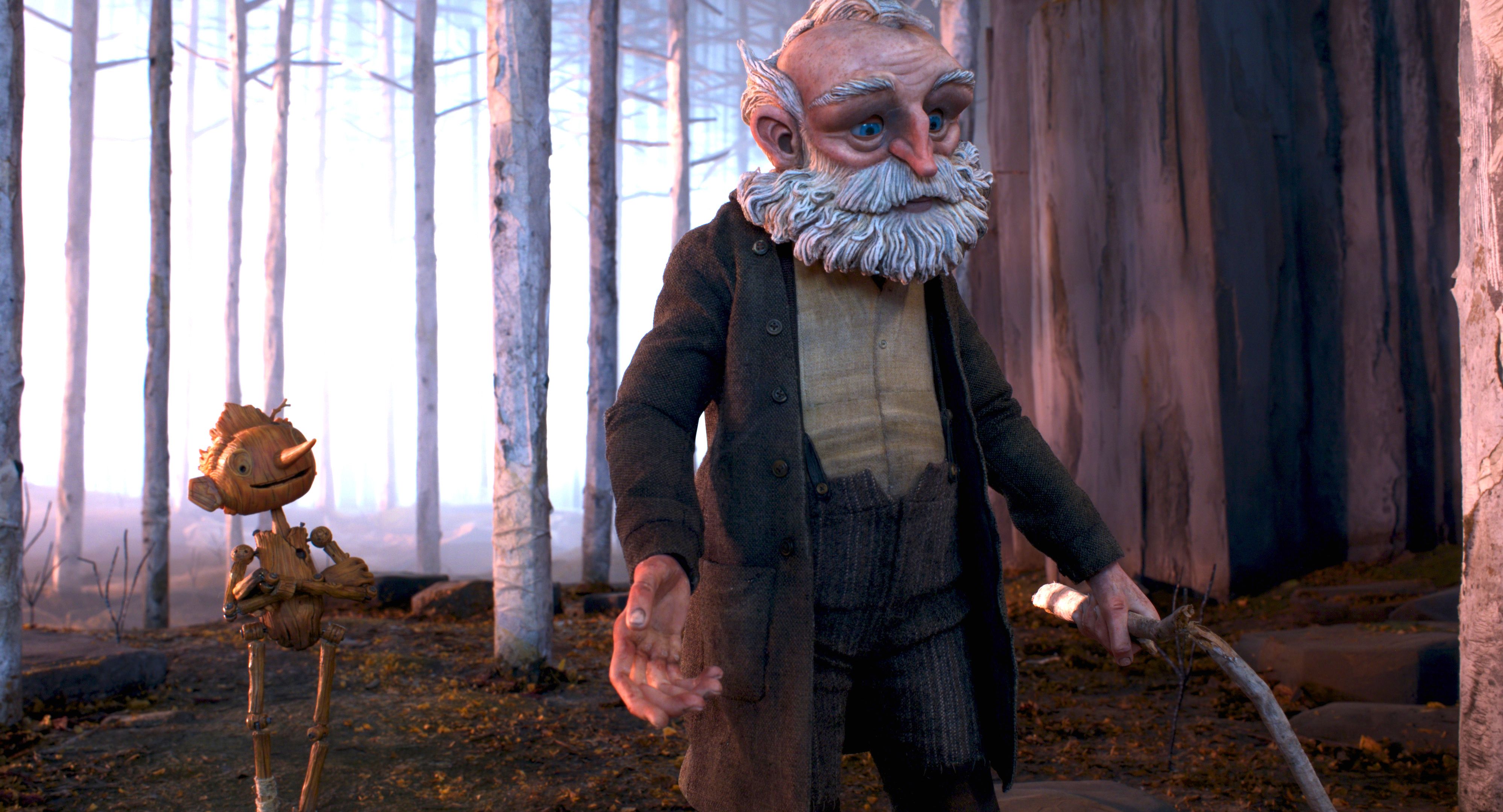 Guillermo del Toro's Pinocchio trailer shows Tilda Swinton blue fairy