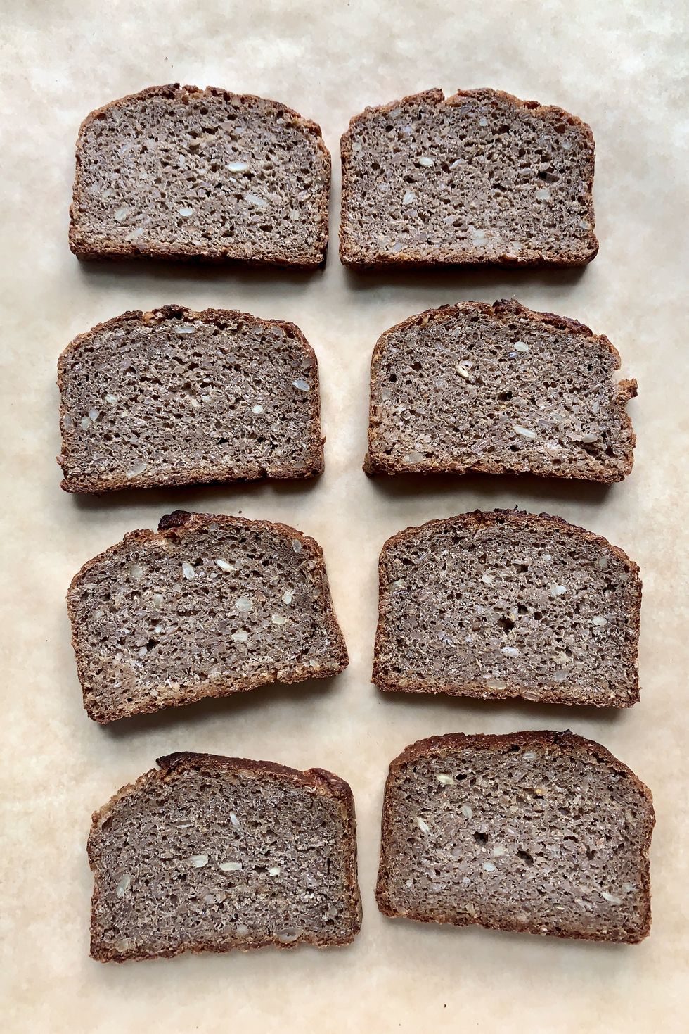 german rye bread sliced