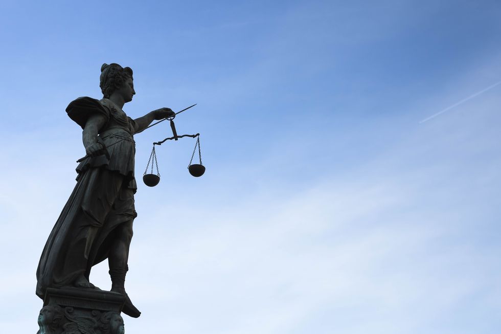 lady justice holding her scales
