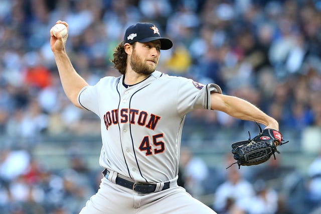 World Series simulation Game 1: Astros' Gerrit Cole blanks Nationals