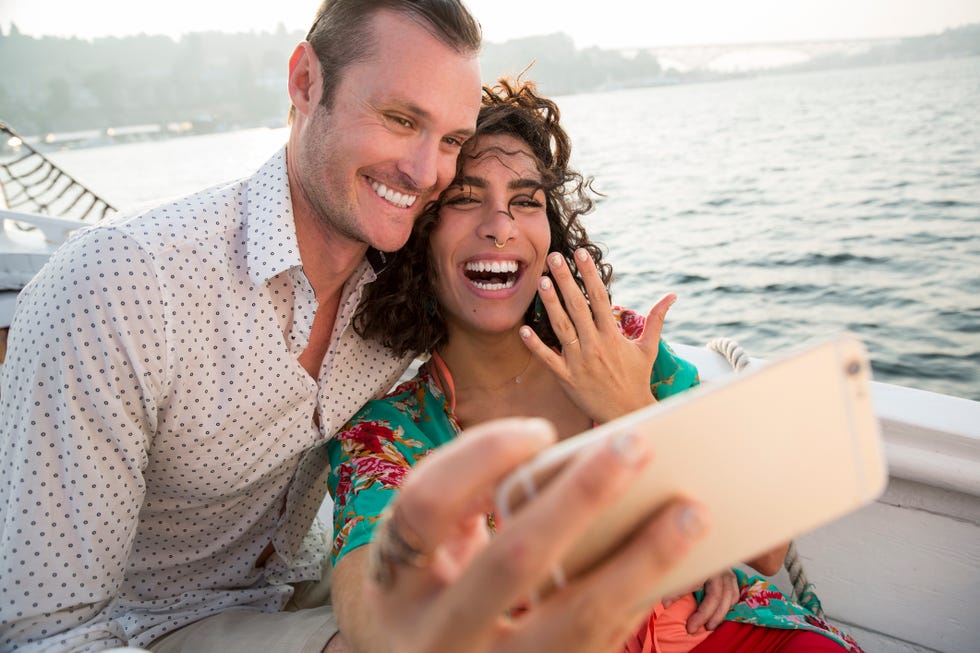 engagement quotes, getting married with social media