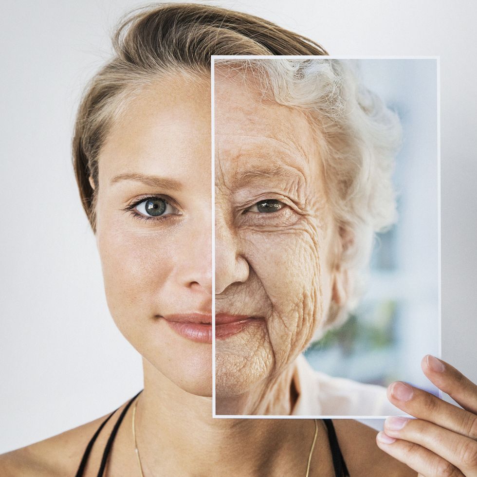 Woman Getting Older