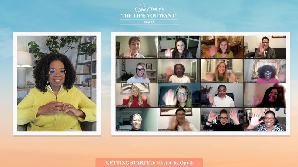 oprah daily class on getting started