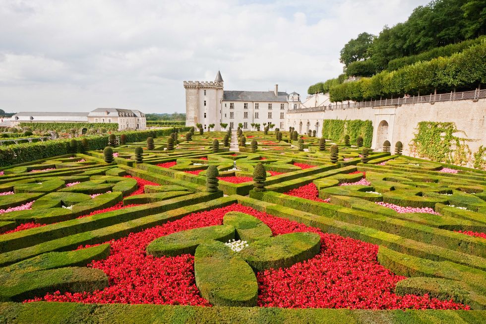 Jardín Chateau de Villandry. Francia.