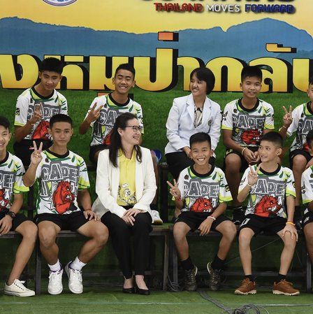 rescued thai cave soccer team boys