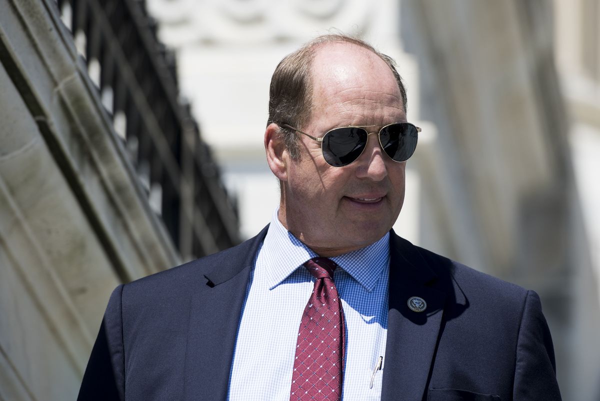 united states   july 19 rep ted yoho, r fla, walks down the house steps after the final votes of the week on thursday, july 19, 2018 photo by bill clarkcq roll call