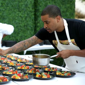 beverly hills, ca   july 19  chef jj johnson at 2018 recording academy partner summit   day 2 at waldorf astoria beverly hills on july 19, 2018 in beverly hills, california  photo by rebecca sappwireimage for the recording academy