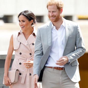 london, united kingdom july 17 embargoed for publication in uk newspapers until 24 hours after create date and time meghan, duchess of sussex and prince harry, duke of sussex visits the nelson mandela centenary exhibition at the southbank centre on july 17, 2018 in london, england the exhibition explores the life and times of nelson mandela and marks the centenary of his birth photo by max mumbyindigogetty images