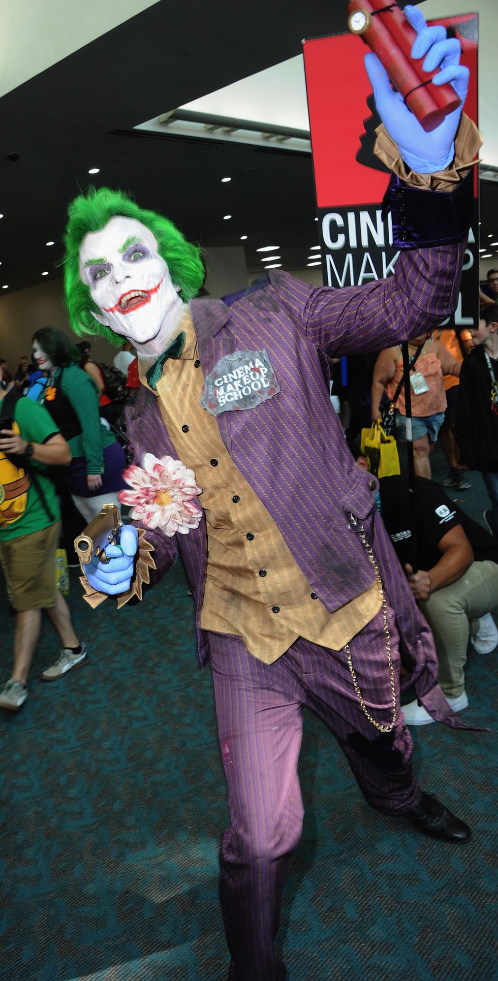 Costume, Joker, Supervillain, Fictional character, Cosplay, Fan convention, Event, 