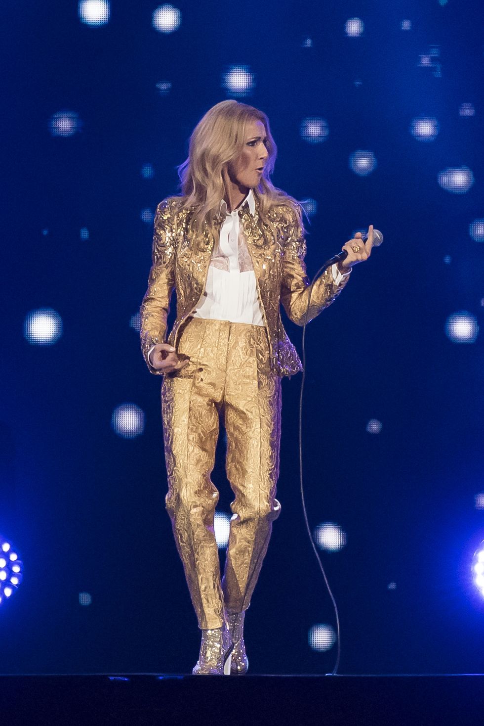 Celine Dion Performs In Melbourne