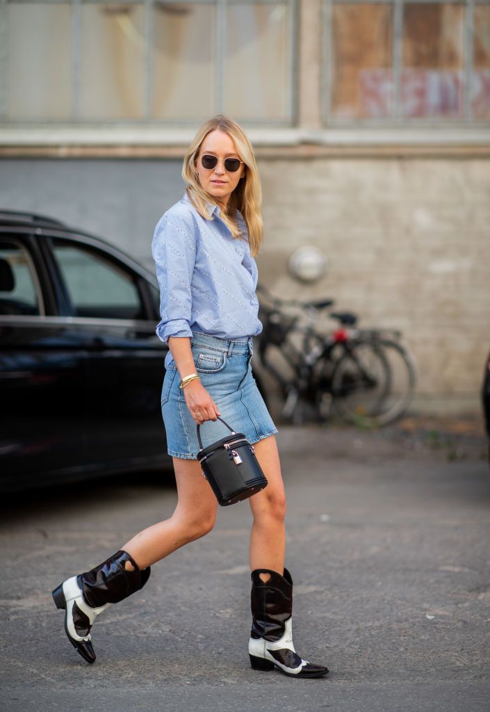 La falda denim vintage de Bershka que triunfa y solo cuesta 19