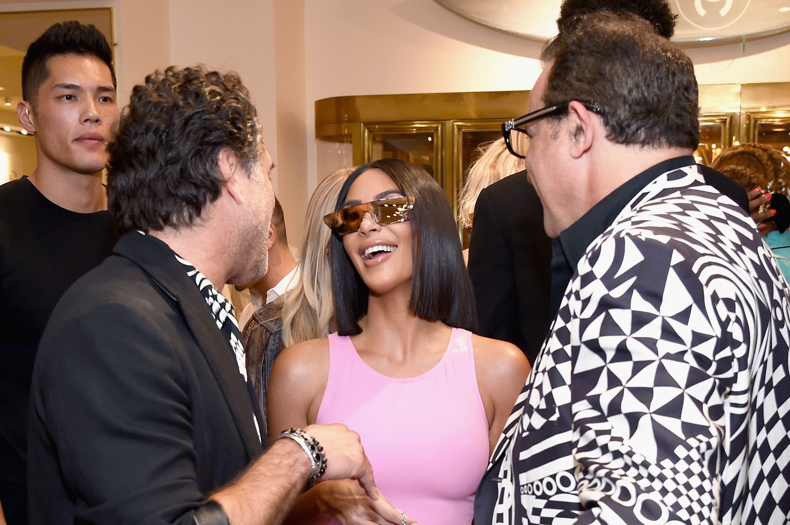 Kim Kardashian—and Her Spanx—Make an Appearance in Beverly Hills — Kim K  Spanx Wardrobe Malfunction
