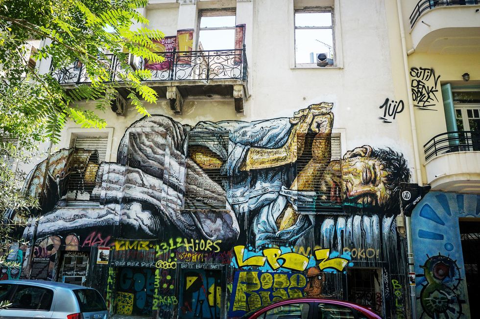 Athens street art