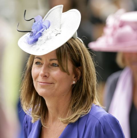 ascot, united kingdom   june 19 embargoed for publication in uk newspapers until 48 hours after create date and time carole middleton, mother of kate middleton prince williams girlfriend, attends day 5 of royal ascot at ascot racecourse on june 19, 2010 in ascot, england photo by indigogetty images