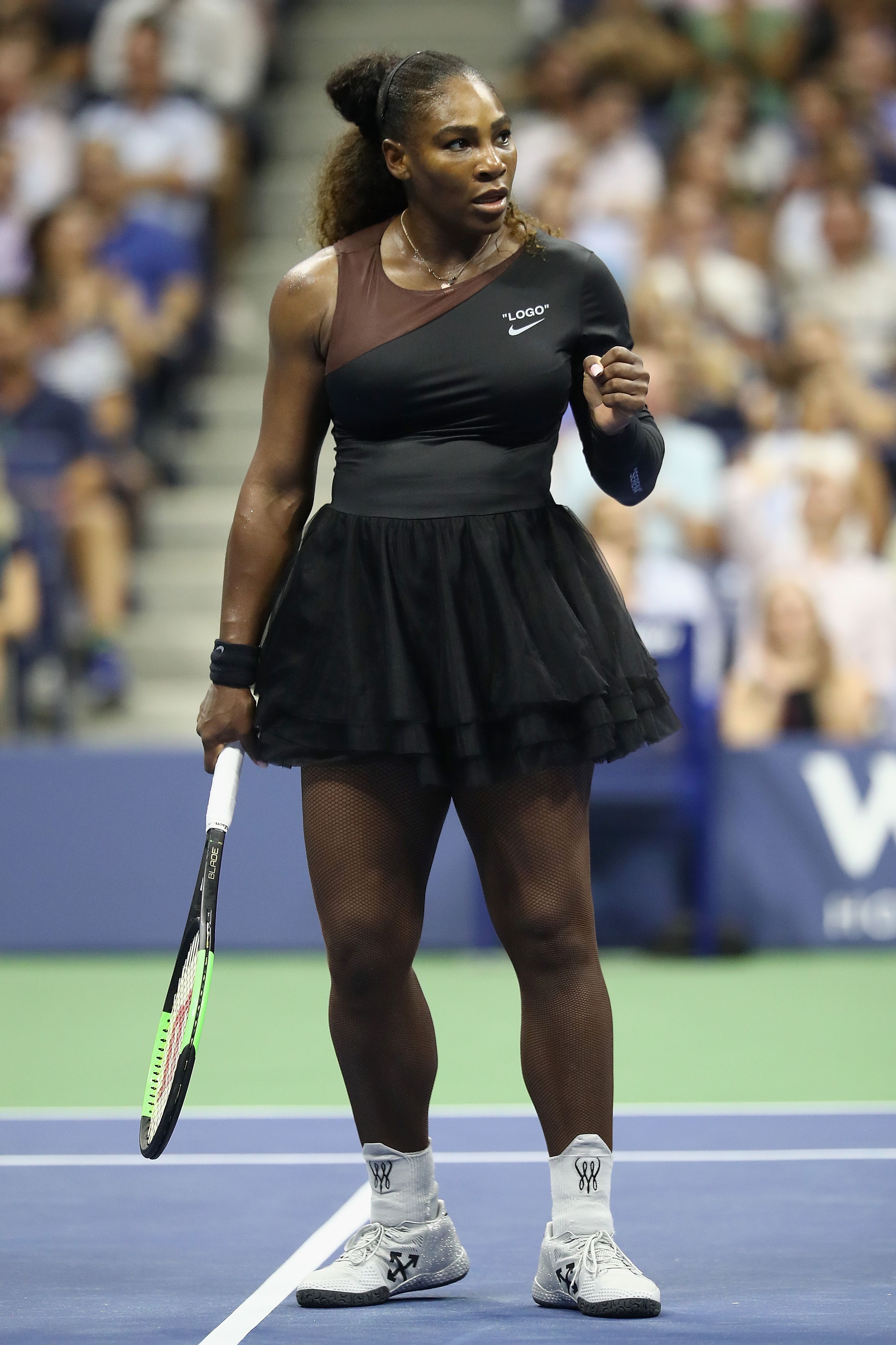 Mejorar rumor ceja Serena Williams Won Her US Open Match in an Off-White x Nike Tutu