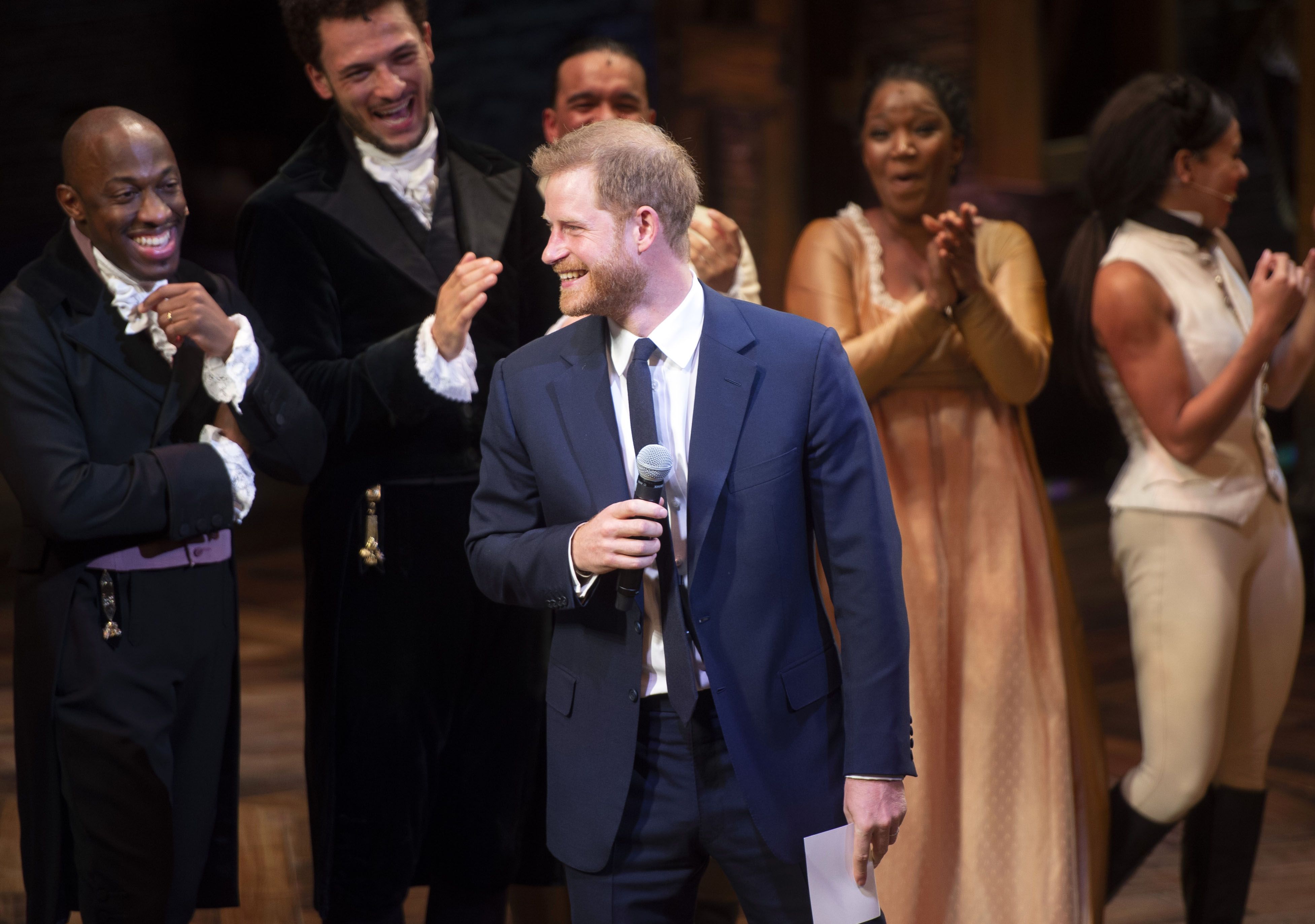 Prince Harry Sang a Line from Hamilton at the Sentebale Gala and