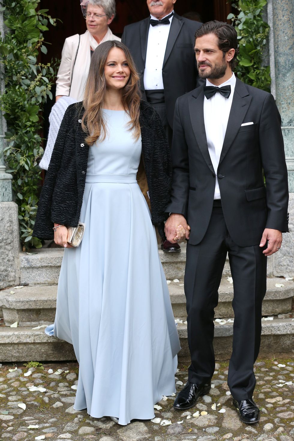 who were the notable guests at Prince Dushan and Princess Sofia's wedding