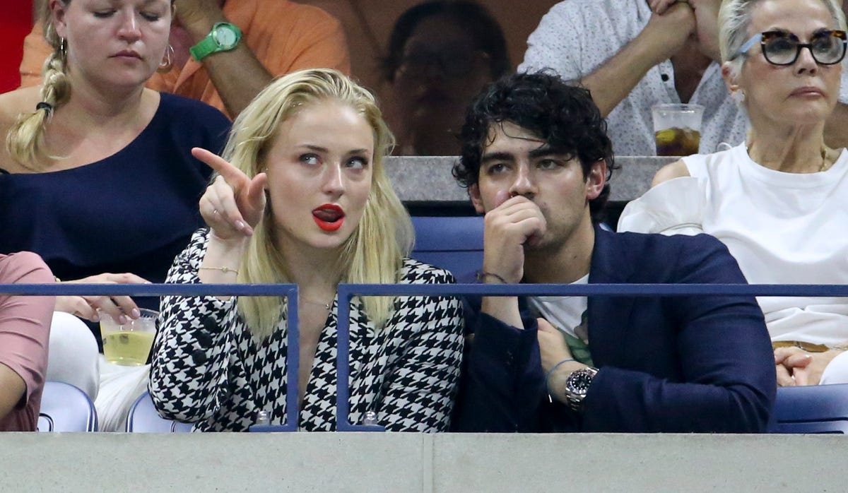 Sophie Turner and Joe Jonas Go Full PDA at US Open 2018