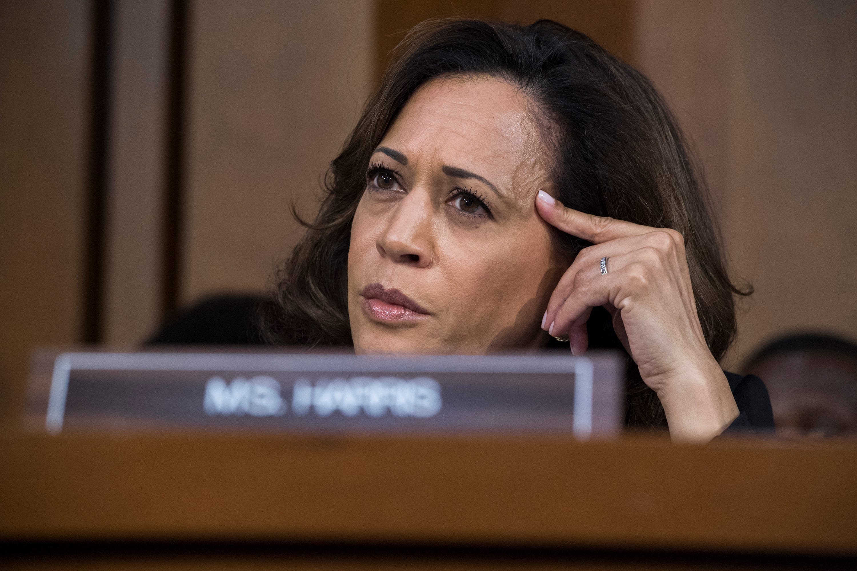 Brett Kavanaugh Stumbles Under Kamala Harris Questioning - Corey Booker ...