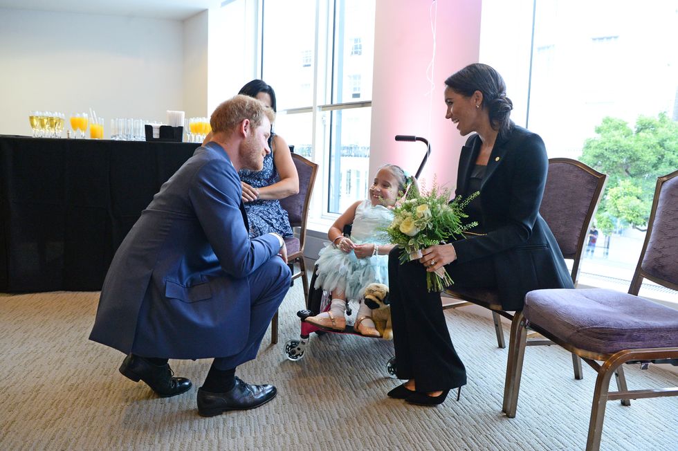 Prince Harry Made The Cutest 'Pinky Promise' To Inspirational Little Girl