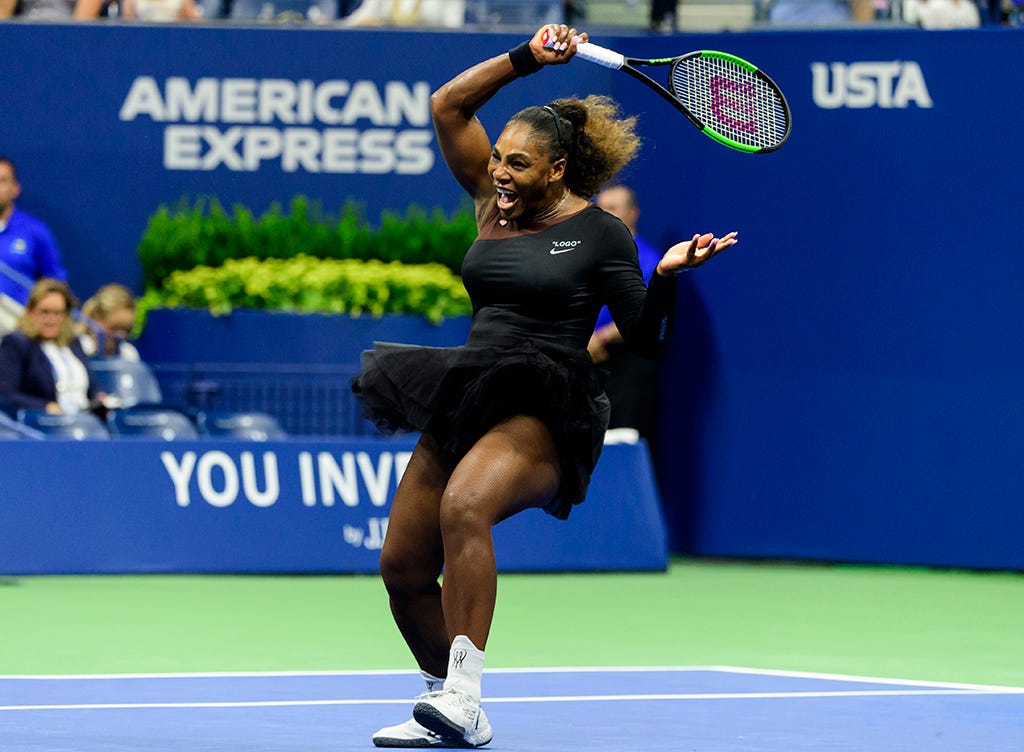 Serena Williams responde à proibição do uniforme com tutu de bailarina